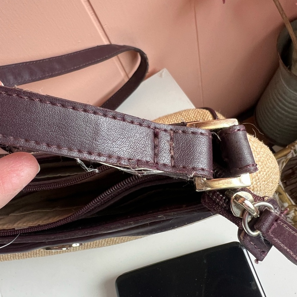 Etienne Aigner Tan and Brown Shoulder Bag - Picture 7 of 14